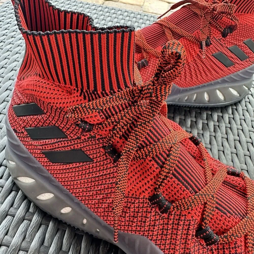 Adidas Crazy Explosive Primeknit Red Men's Athletic Shoes CQ0613 Size 20